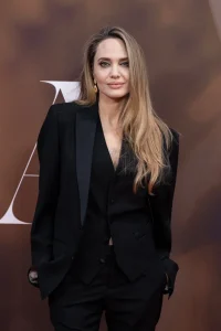 Angelina Jolie FaceTimes Daughter on Anxious People Set