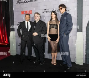 Oscar Isaac & Stars Shine at Exclusive Frankenstein Screening