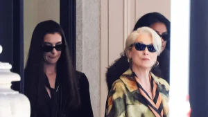 Anne Hathaway Reunites with Meryl Streep in Devil Wears Prada 2