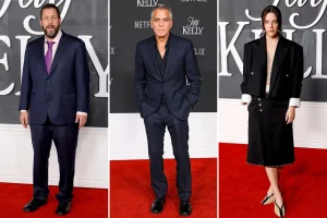 Brad Pitt Joins Star-Studded George Clooney Premiere Scene