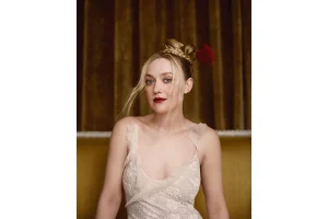 Dakota Fanning Stuns in Fall’s Hottest Naked Dressing Trend