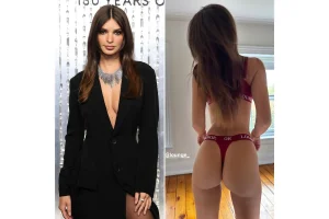 Emily Ratajkowski Wows Fans With Steamy Lingerie Shoot