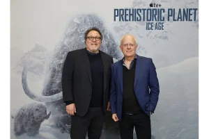 Jon Favreau Unveils Prehistoric Planet: Ice Age in LA Event
