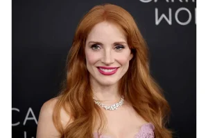 Jessica Chastain Stuns in 81-Carat Diamonds at Rome Premiere