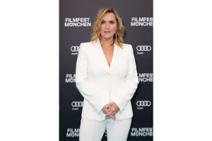 Kate Winslet Stuns at Red Carpet Debut with Son Joe, 21