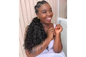 Keke Palmer Stuns Fans With DIY Cornrow Hairstyle Reveal