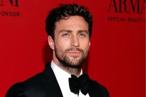 Aaron Taylor-Johnson Stuns in Italy Ahead of Winter Olympics