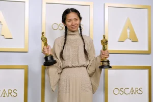 Chloé Zhao Honored with Global Icon Award at Unforgettable Gala