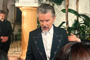 Ethan Hawke’s Rare Family Moment at Film Festival Honor