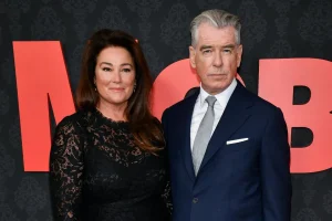 Pierce Brosnan Joins Family to Celebrate Son Paris’ Art Debut