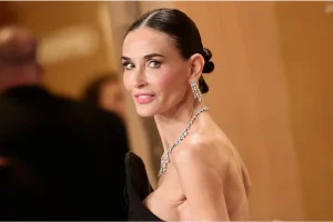 Demi Moore Stuns in Glamorous SAG Awards Red Carpet Look