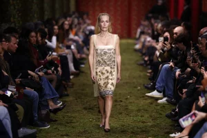 Gillian Anderson Named M&S Chief Compliments Officer—Shop Her £36 Dress