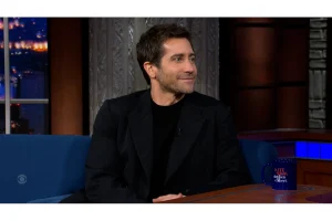 Jake Gyllenhaal Shares Sweet Sister Bond with Maggie on Colbert