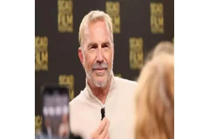 Brooks Nader Stuns After Friendly Kevin Costner Vegas Chat