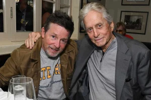 Michael J. Fox and Michael Douglas Reunite After 31 Years