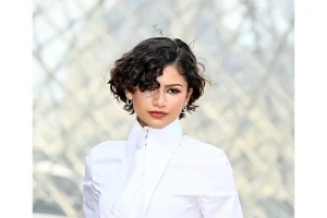 Zendaya Stuns in Bridal White at Louis Vuitton AW26 Show