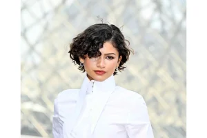 Zendaya Sparks Marriage Buzz Wearing Gold Wedding Band in Paris